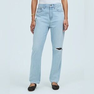 Madewell Women's The '90s Straight Crop Jean Fitzgerald Wash 32